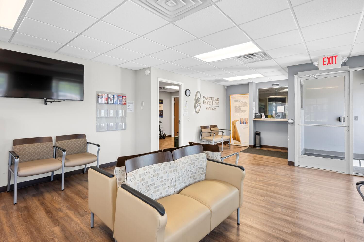 waiting room 2 at Vascular Institute of Michigan